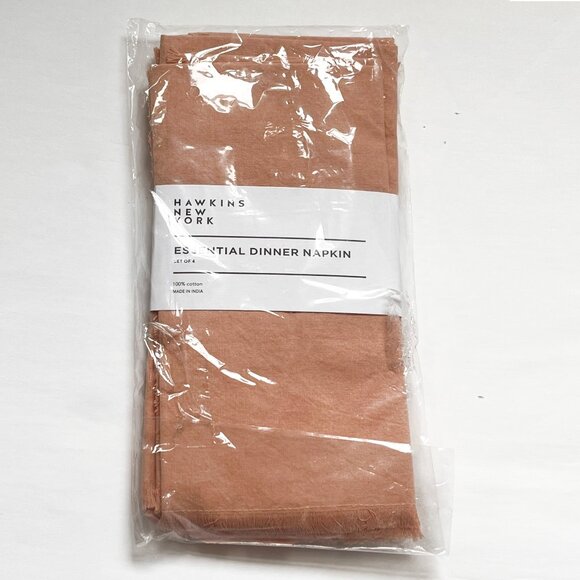 ANTHROPOLOGIE / HAWKINS NEW YORK Essential Dinner Napkin Set, Rose - Picture 2 of 8